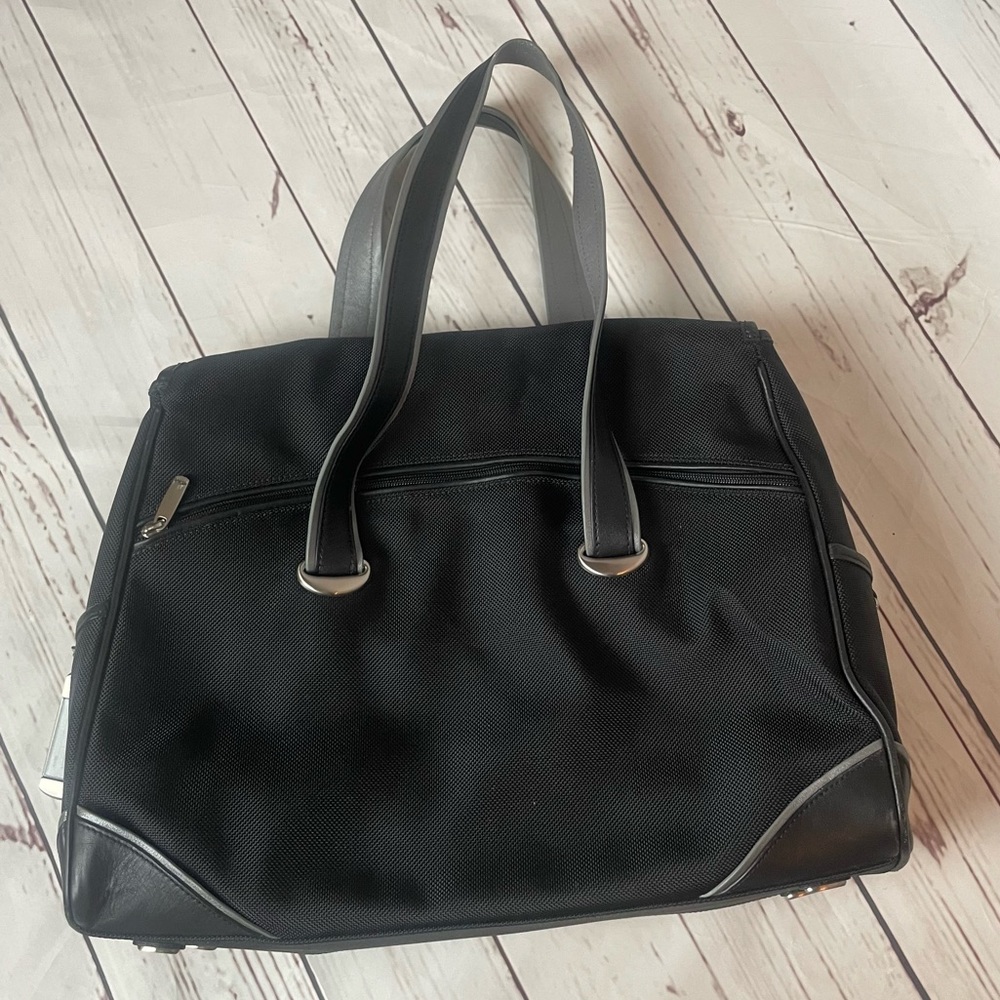 Tumi Elements Collection Black Ballistic Nylon La… - image 2